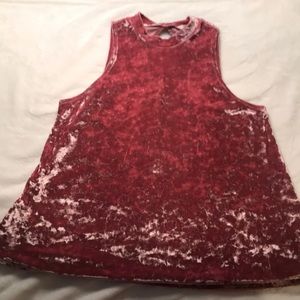 Arizona Jeans Pink velvet Tank top